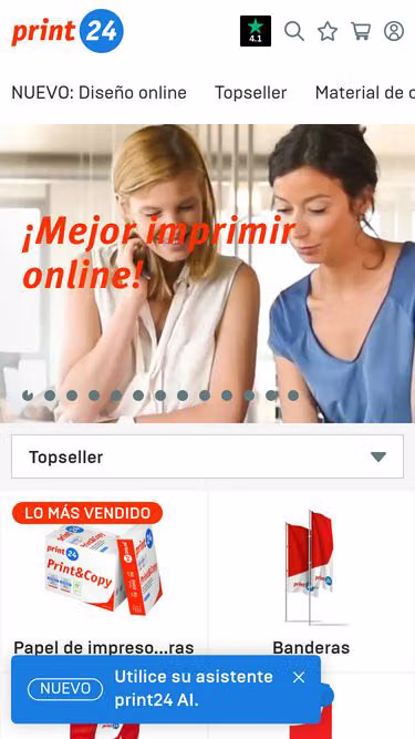 Screenshot of getprint.es