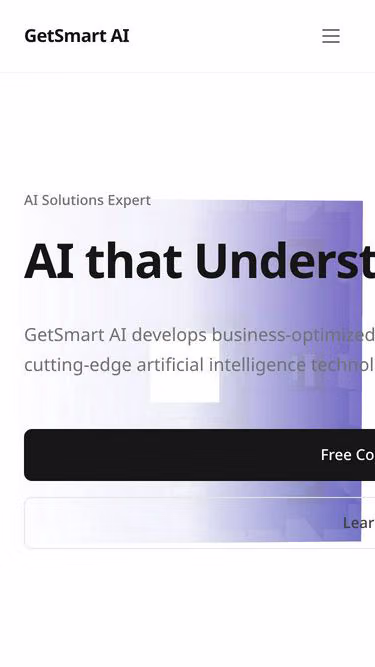 Screenshot of getsmart.ai.kr
