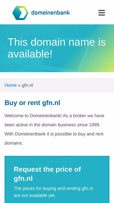 Screenshot of gfn.nl