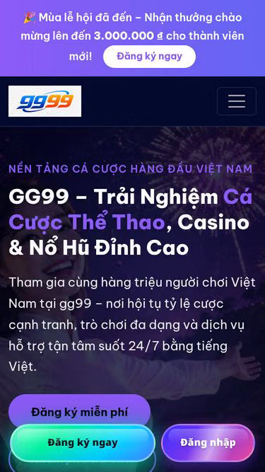Screenshot of gg99.cash