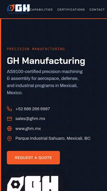 Screenshot of ghm.mx