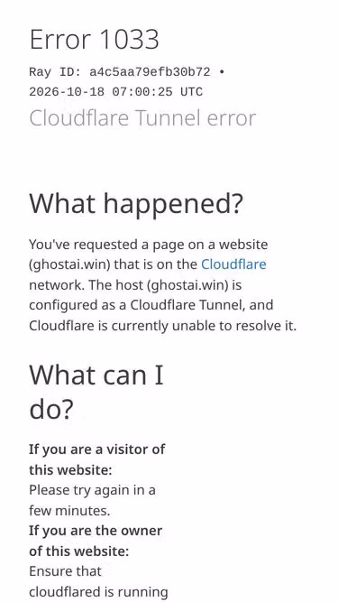 Screenshot of ghostai.win