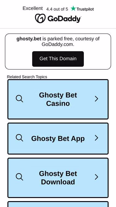 Screenshot of ghosty.bet