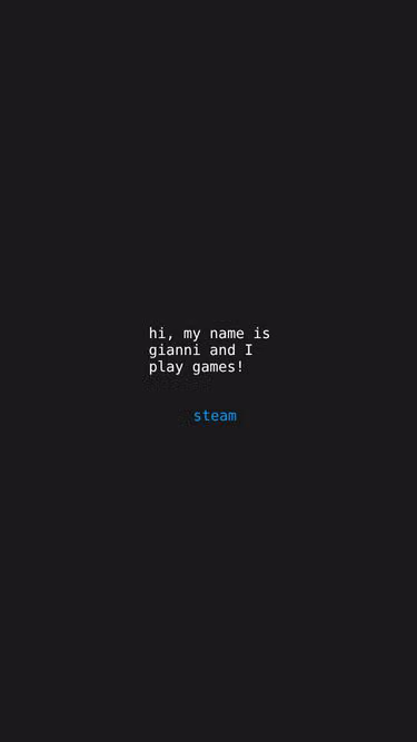 Screenshot of gianni.pw