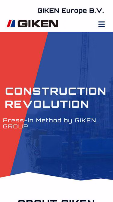 Screenshot of giken.eu