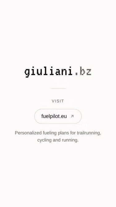 Screenshot of giuliani.bz