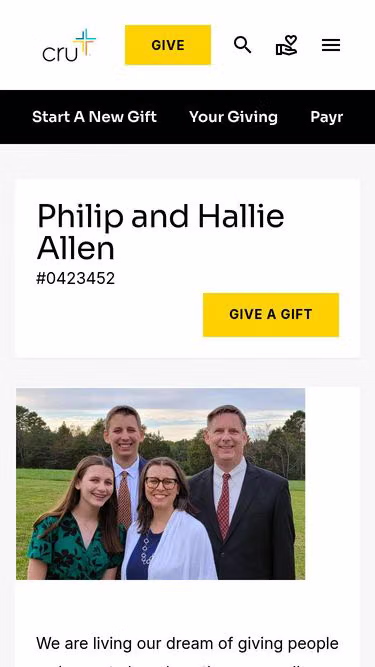 Screenshot of give.cc