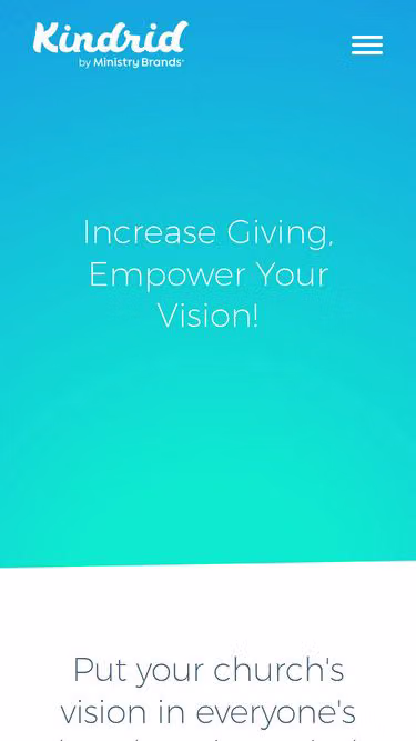 Screenshot of give.church