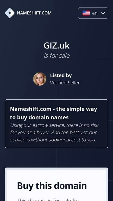 Screenshot of giz.uk