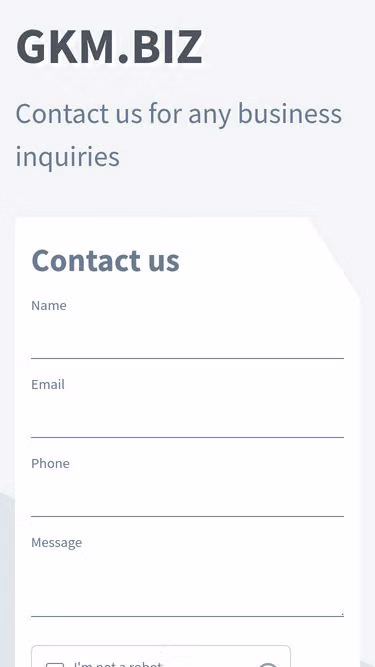 Screenshot of gkm.biz