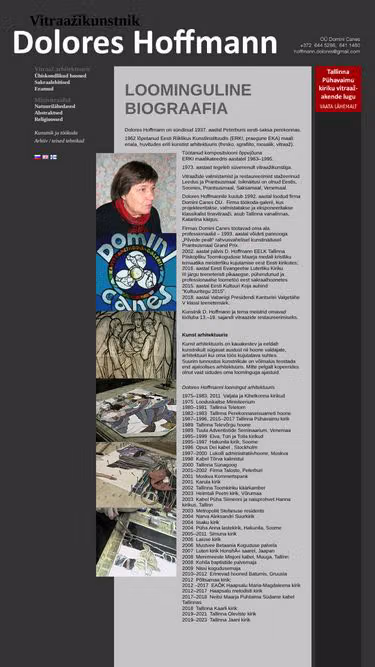Screenshot of glassart.ee