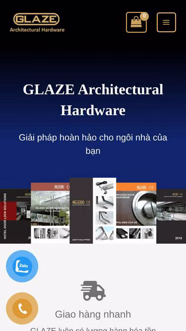 Screenshot of glaze.vn