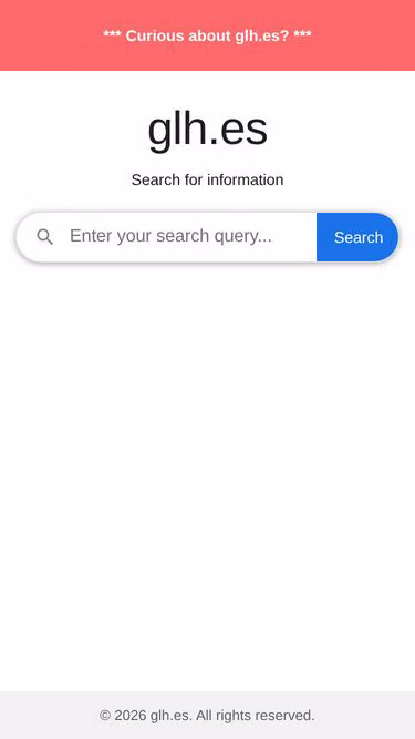 Screenshot of glh.es