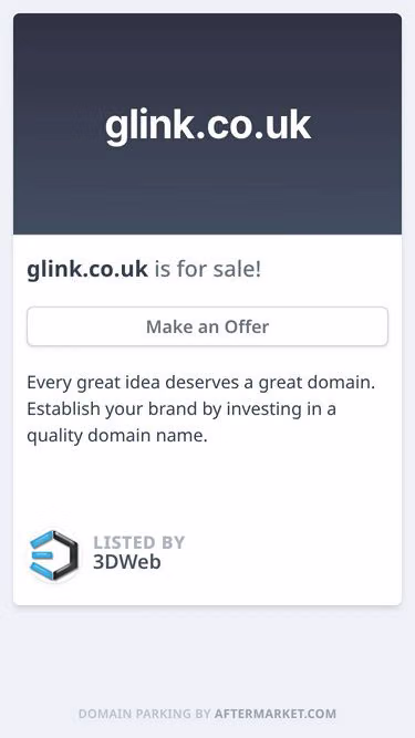 Screenshot of glink.co.uk
