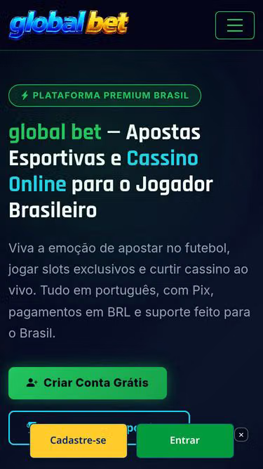 Screenshot of globalbet.vu