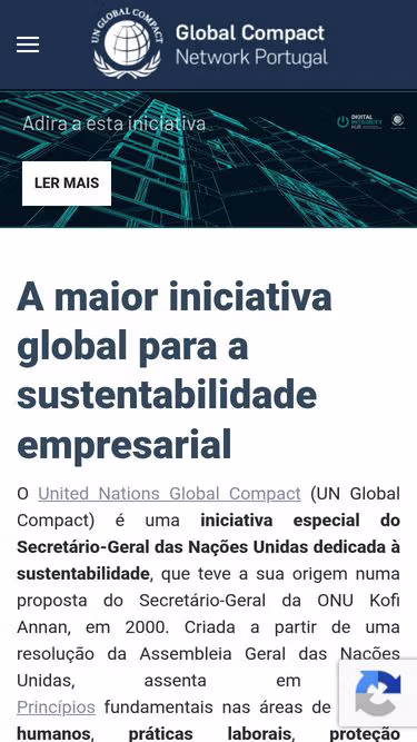 Screenshot of globalcompact.pt