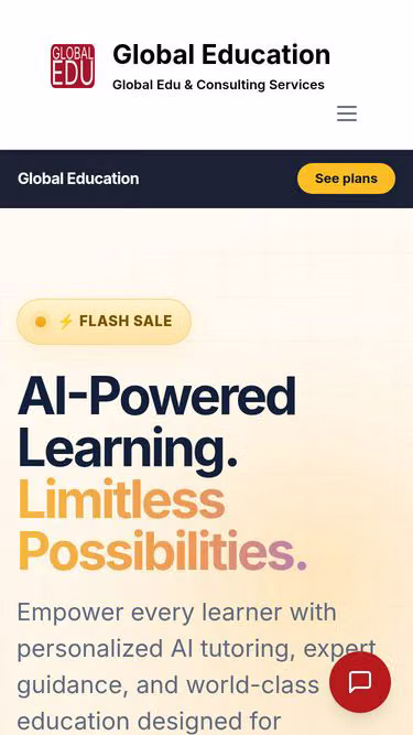 Screenshot of globaledu.education