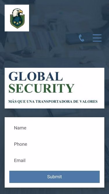 Screenshot of globalsecurity.ec