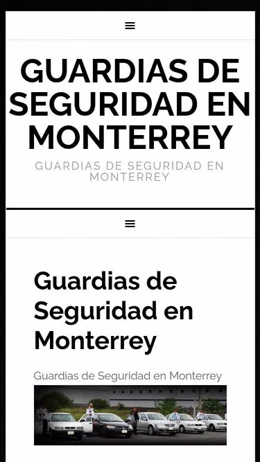 Screenshot of globalsecurity.mx