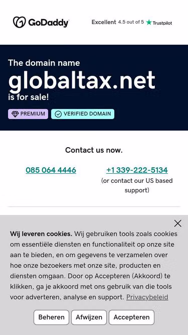 Screenshot of globaltax.net