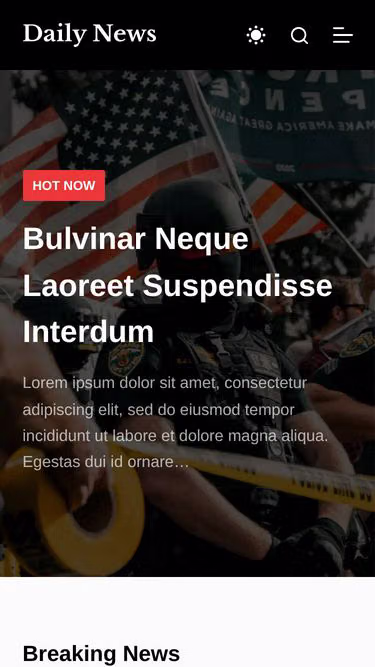 Screenshot of globus.news