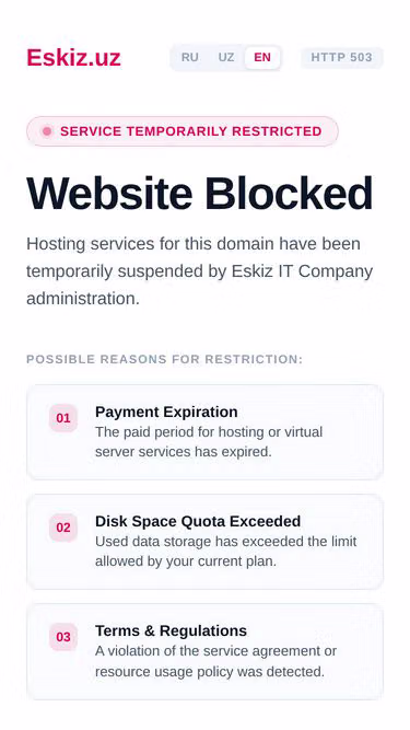 Screenshot of glov.uz