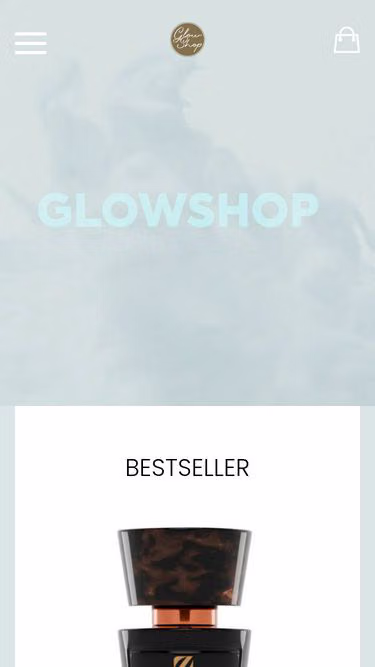 Screenshot of glowshop.ch