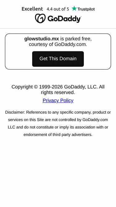 Screenshot of glowstudio.mx