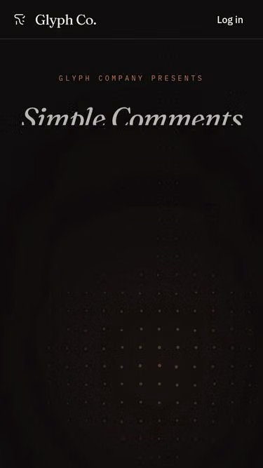 Screenshot of glyph.company