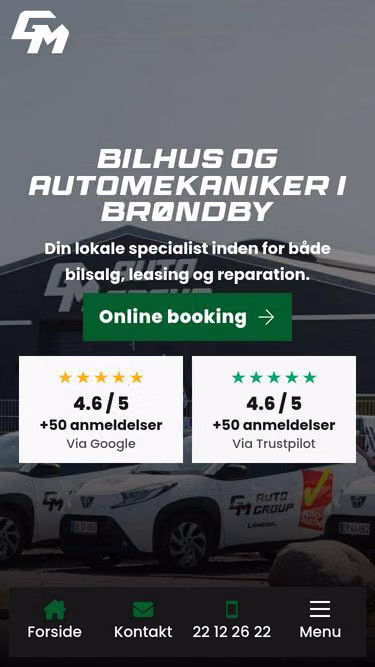 Screenshot of gmag.dk