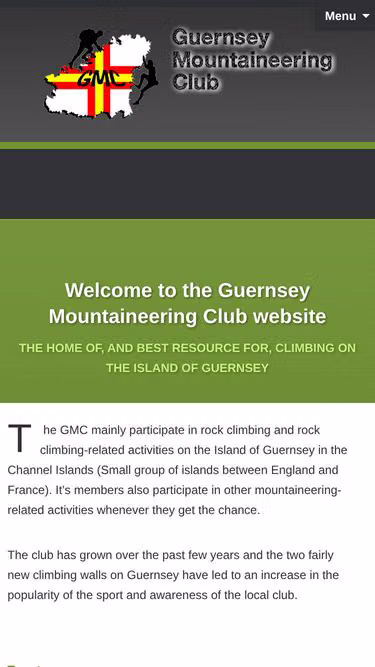 Screenshot of gmc.org.gg