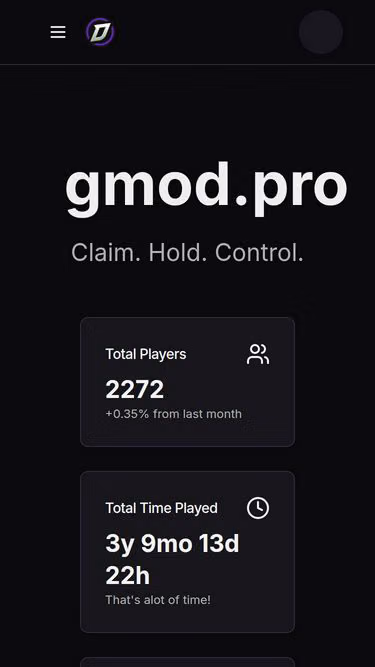 Screenshot of gmod.pro