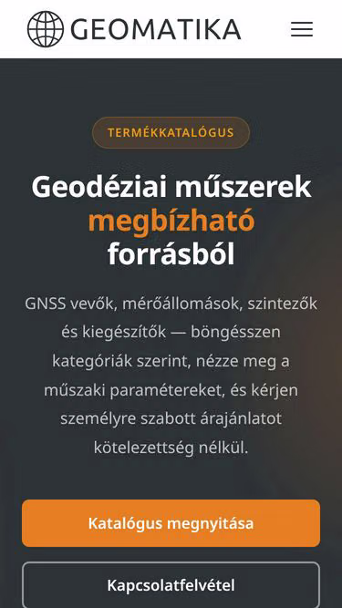 Screenshot of gnss.hu