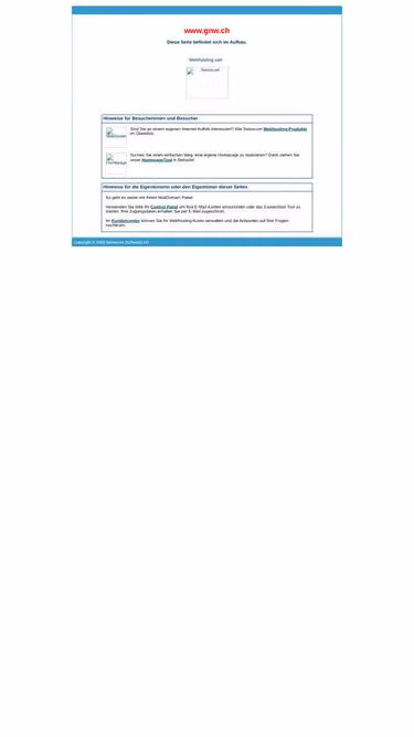 Screenshot of gnw.ch
