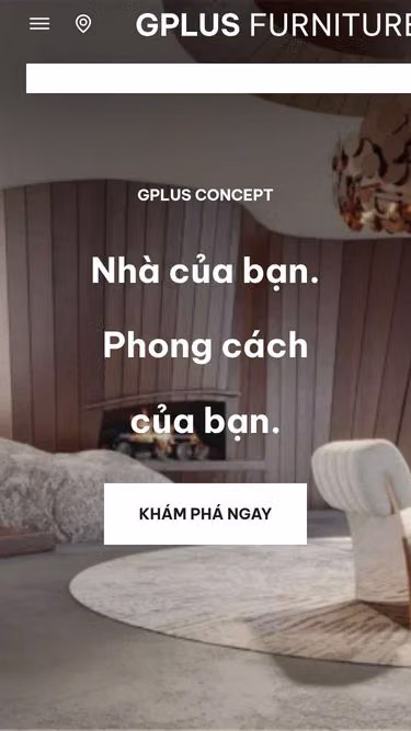 Screenshot of gplus.com.vn