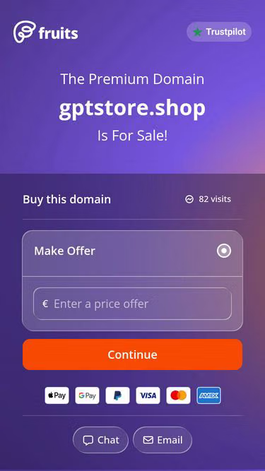 Screenshot of gptstore.shop