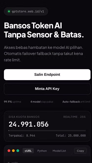 Screenshot of gptstore.web.id