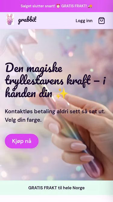 Screenshot of grabbit.no