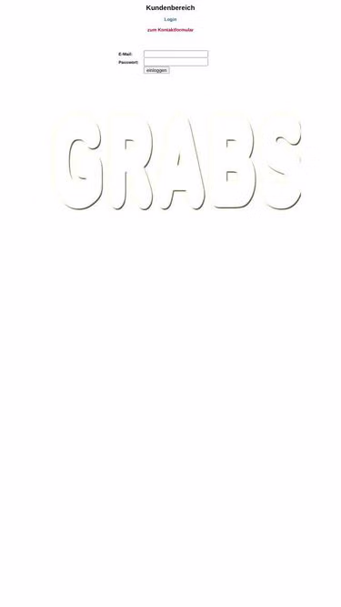 Screenshot of grabs.de