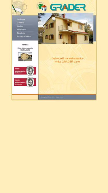 Screenshot of grader.hr