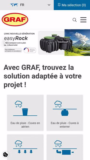 Screenshot of graf.fr