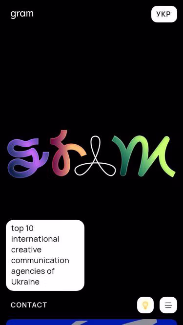 Screenshot of gram.family