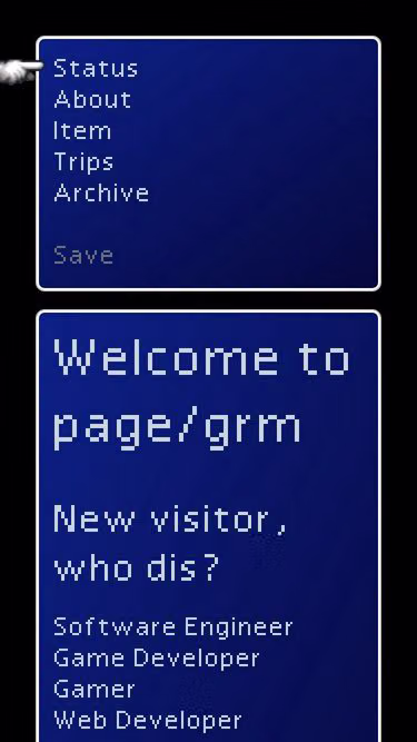 Screenshot of gramma.name