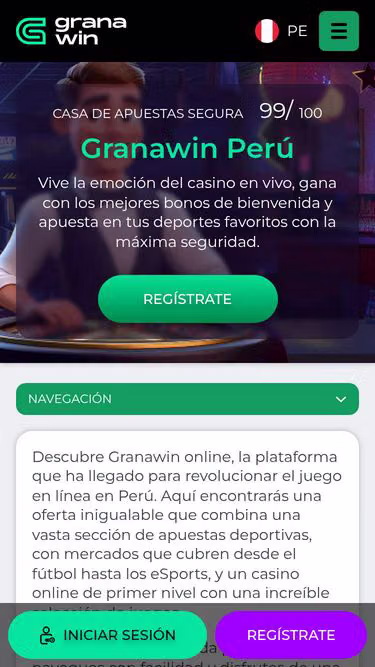 Screenshot of grana-win.pe
