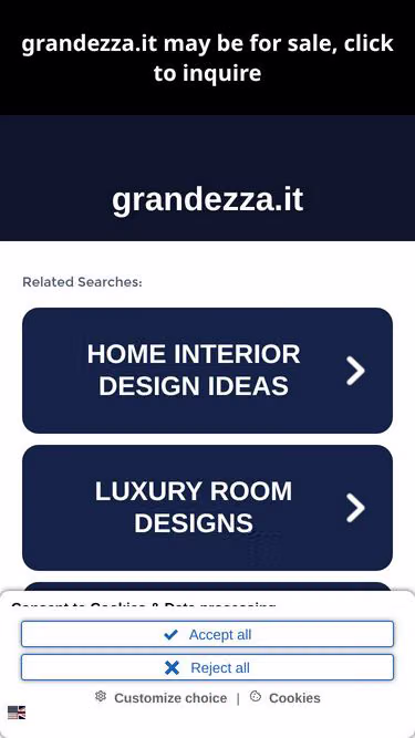 Screenshot of grandezza.it