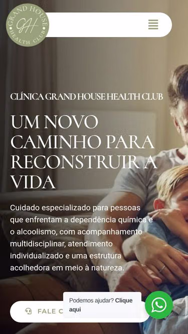 Screenshot of grandhouse.com.br