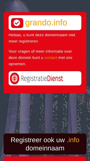 Screenshot of grando.info