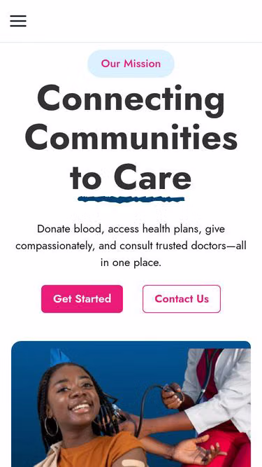 Screenshot of grape.care
