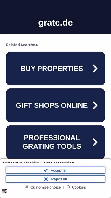 Screenshot of grate.de