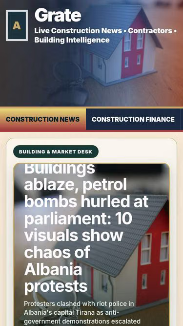 Screenshot of grate.net